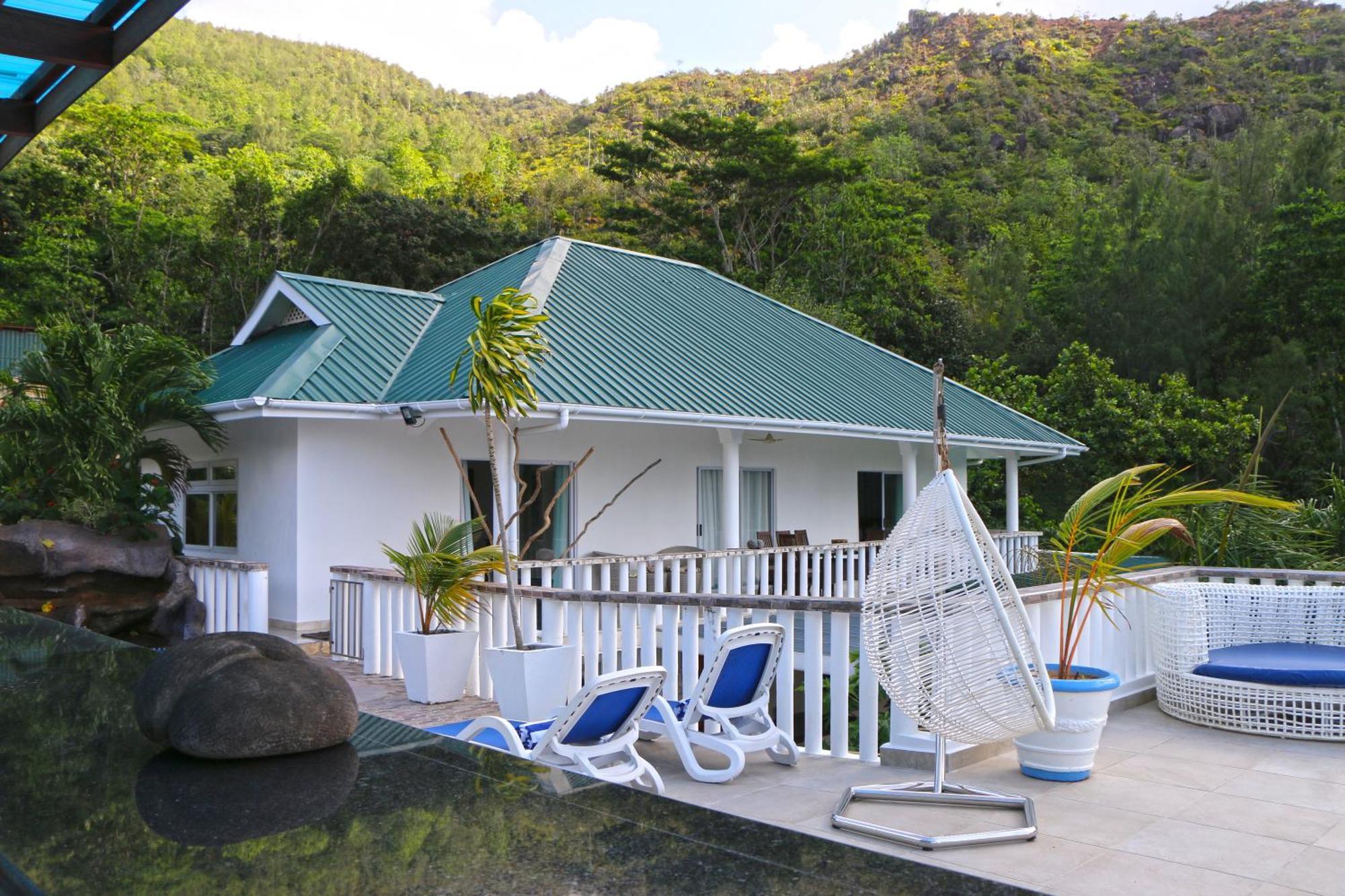 Ferienwohnung Ocean Blue Bay Anse Volbert Village Exterior foto