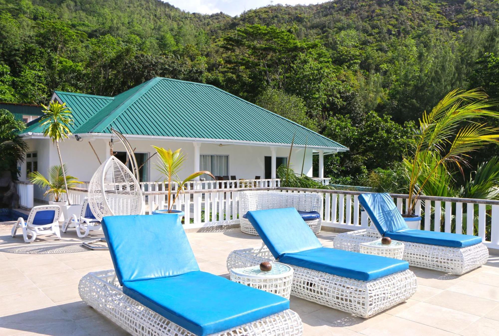 Ferienwohnung Ocean Blue Bay Anse Volbert Village Exterior foto