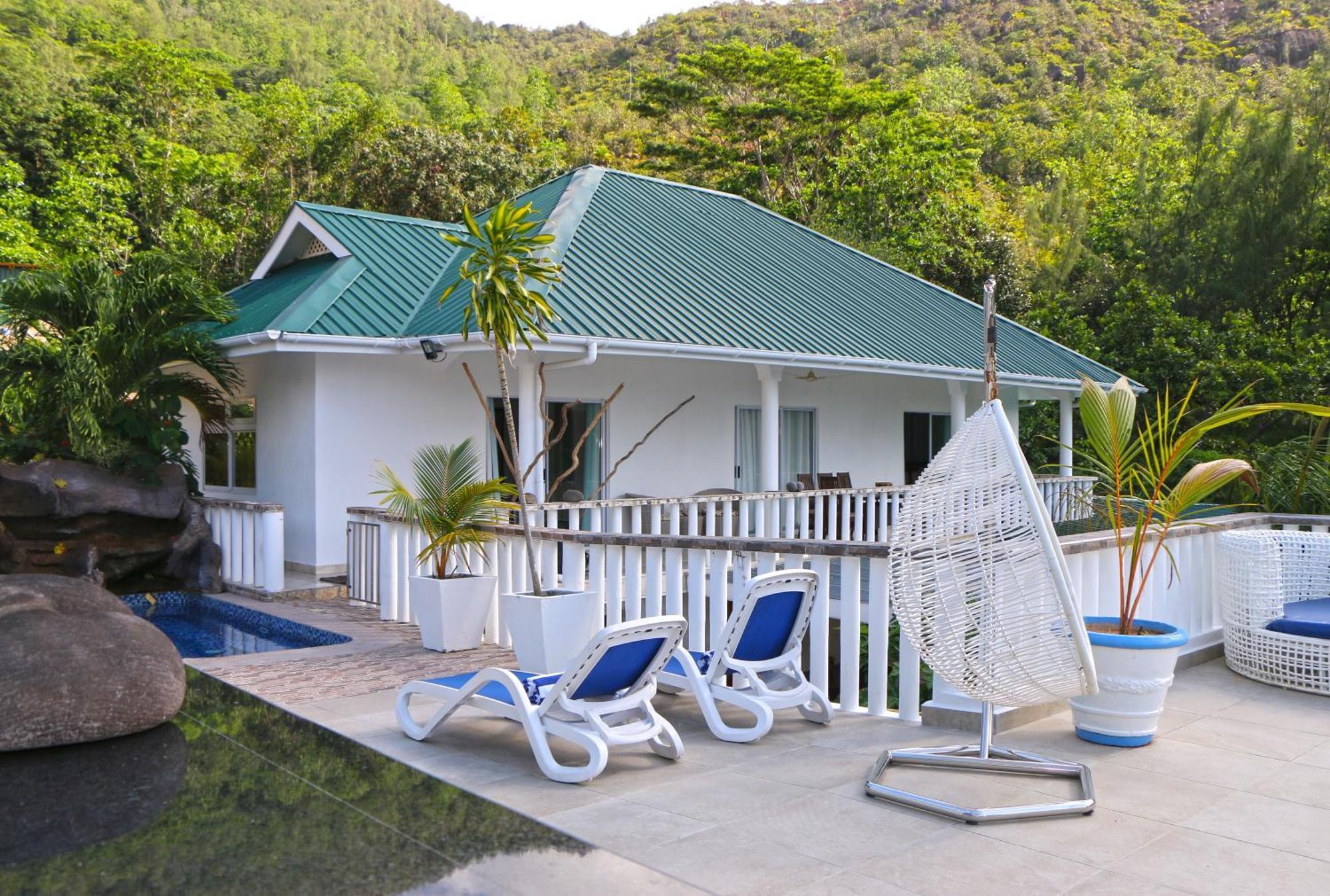 Ferienwohnung Ocean Blue Bay Anse Volbert Village Exterior foto