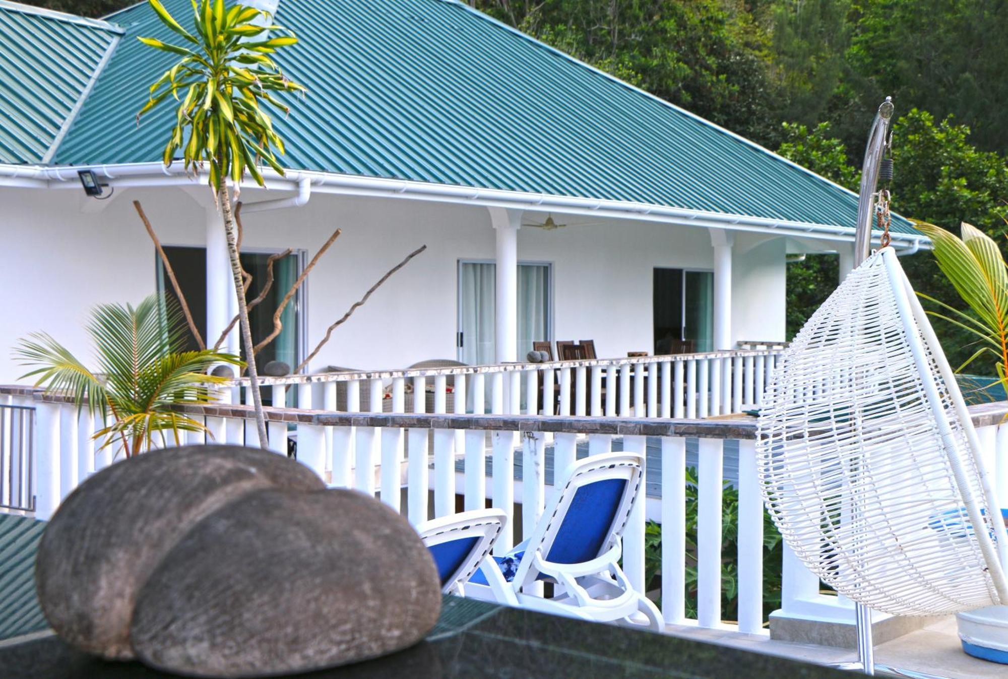 Ferienwohnung Ocean Blue Bay Anse Volbert Village Exterior foto