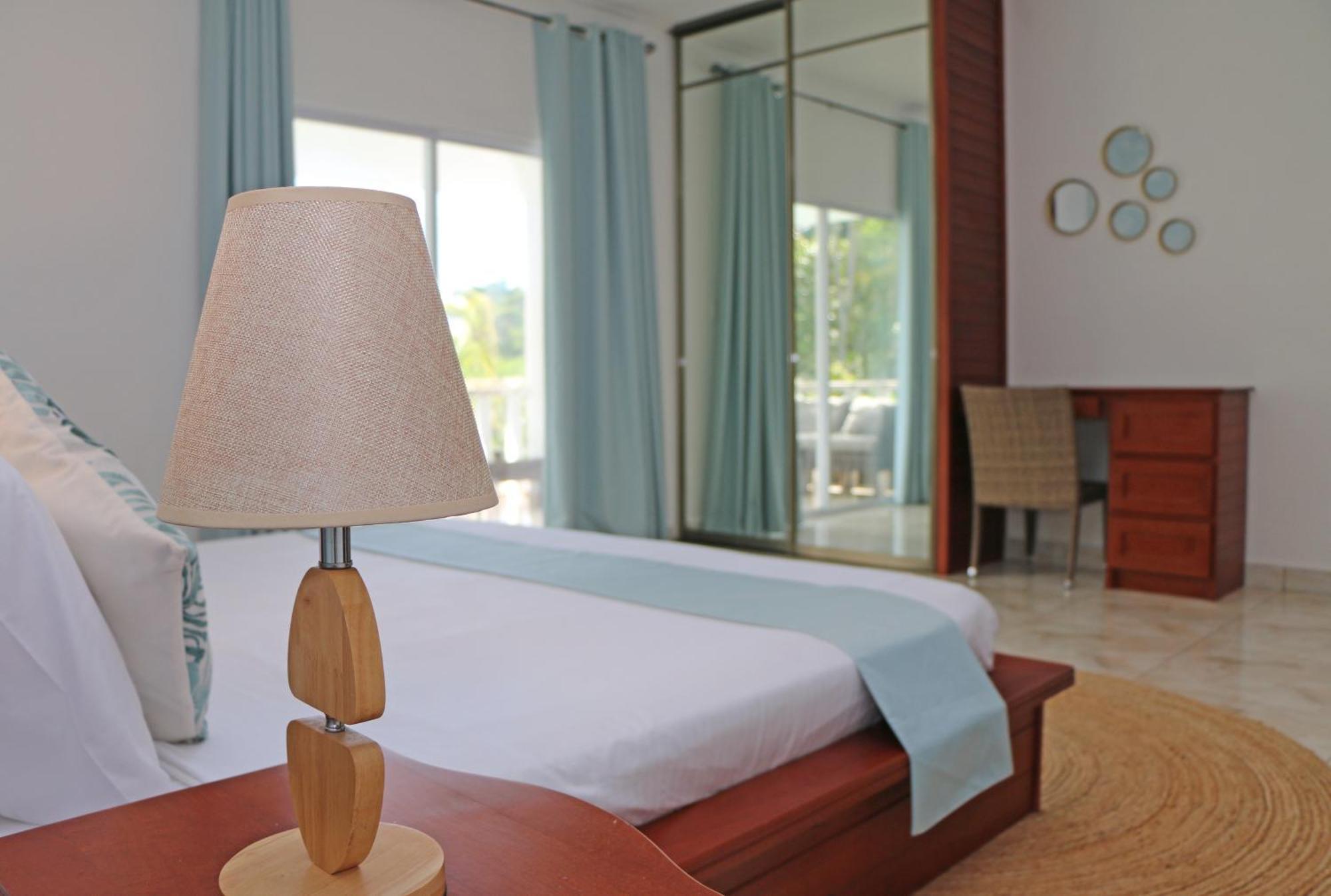 Ferienwohnung Ocean Blue Bay Anse Volbert Village Exterior foto