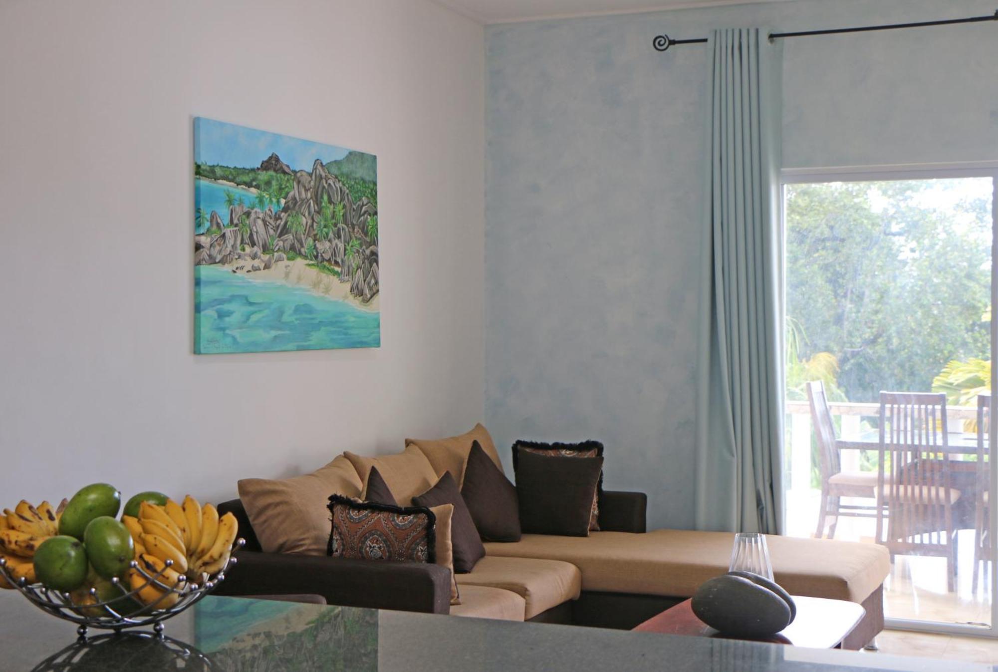 Ferienwohnung Ocean Blue Bay Anse Volbert Village Exterior foto