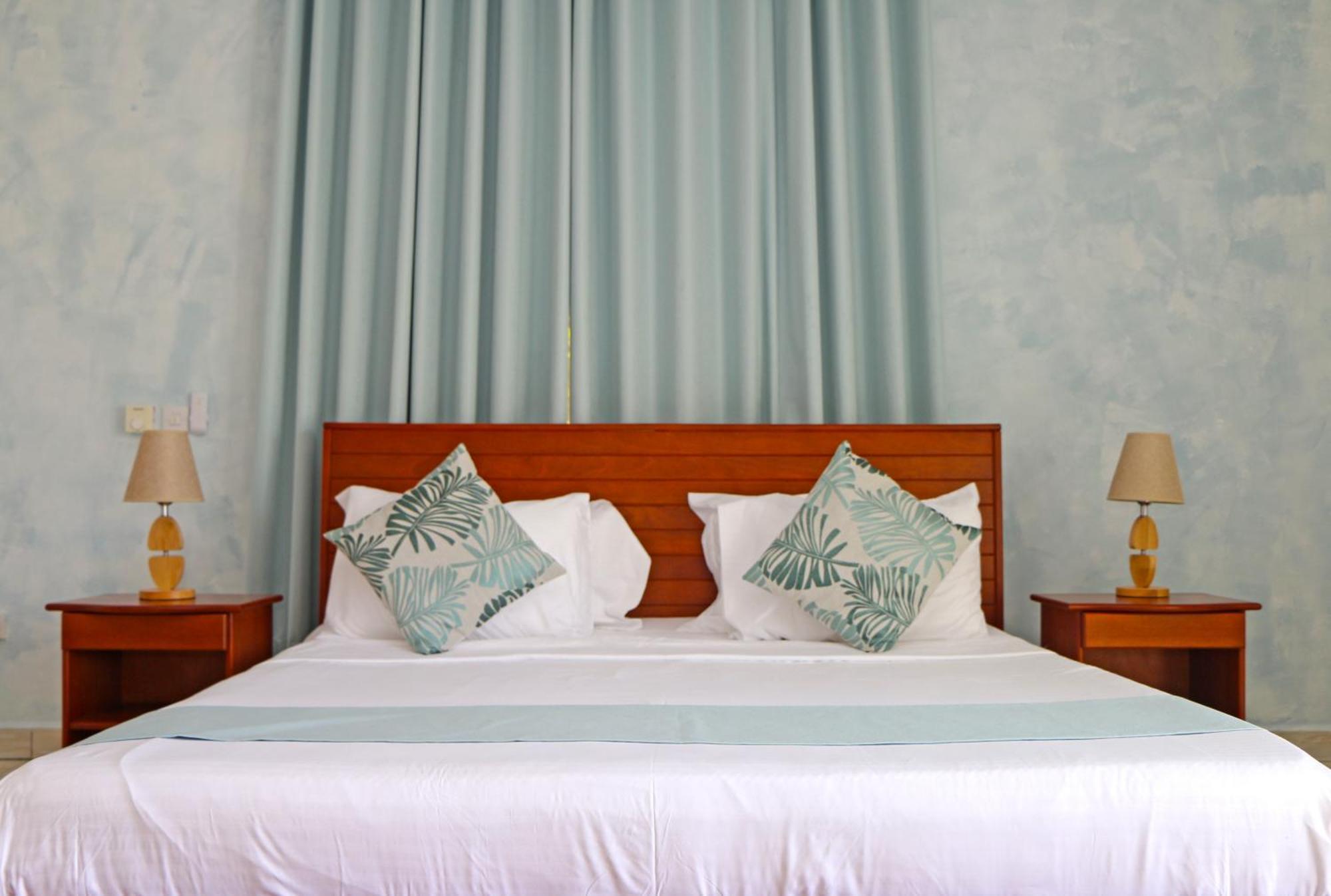 Ferienwohnung Ocean Blue Bay Anse Volbert Village Exterior foto